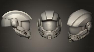 3D модель Научно-фантастический шлем (STL)